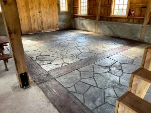 stamped concrete